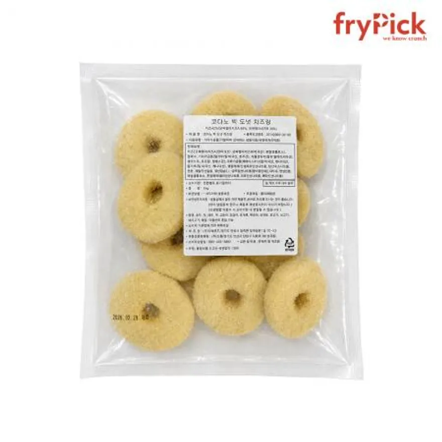 코다노 빅도넛 치즈링 튀김1kg 이미지
