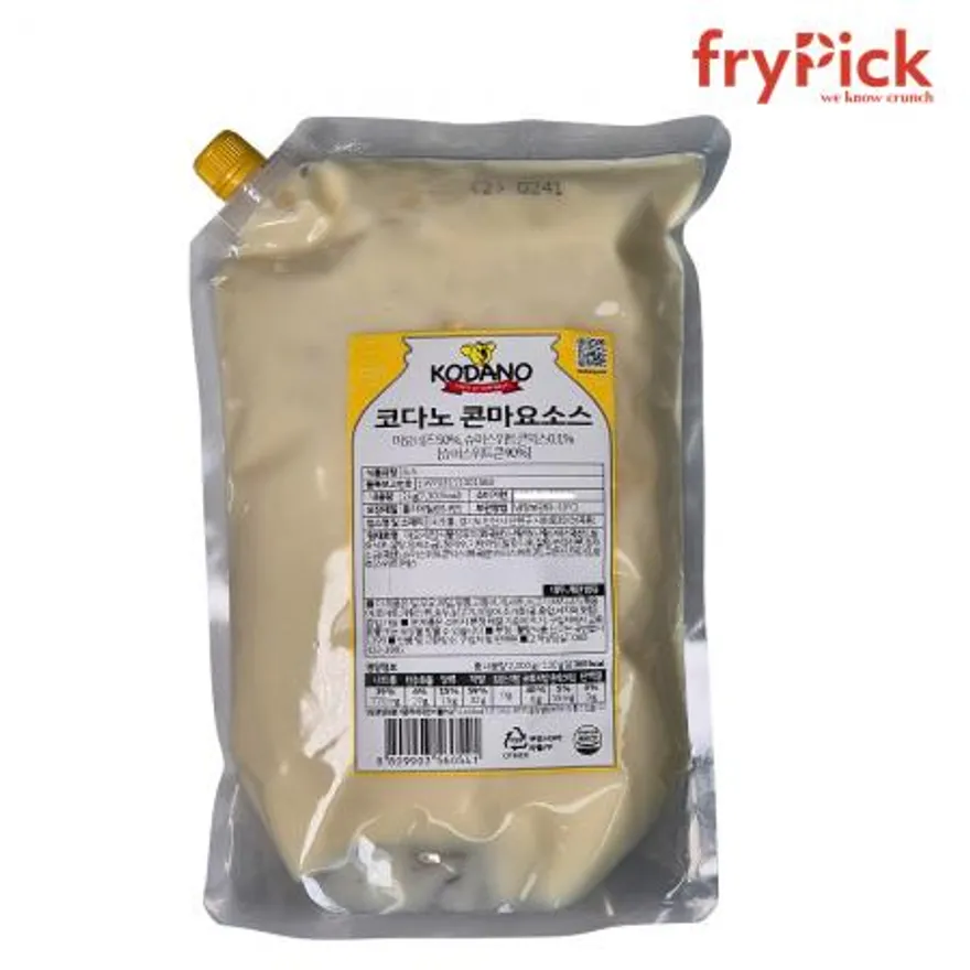 코다노 콘마요 소스 2kg 만능 마요네즈 대용량 식당용 이미지