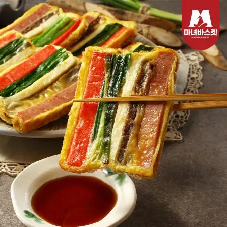 [마녀바스켓] 사옹원 부침명장 오미산적 450g 이미지