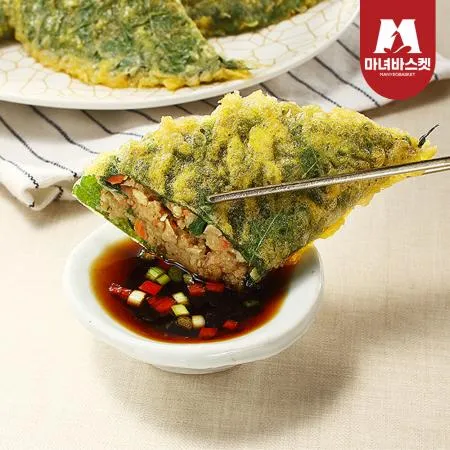 [마녀바스켓] 사옹원 부침명장 깻잎전 400g 이미지