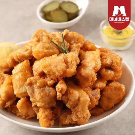 [마녀바스켓] 맘스터치 시그니처 순살치킨 1kg 이미지