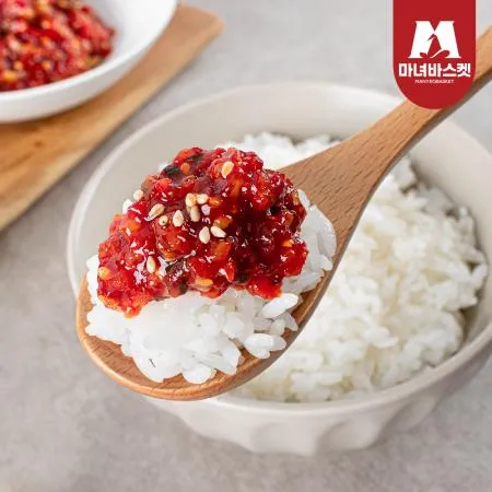 [마녀바스켓] 밥도둑 비빔 낙지젓갈 500g 이미지