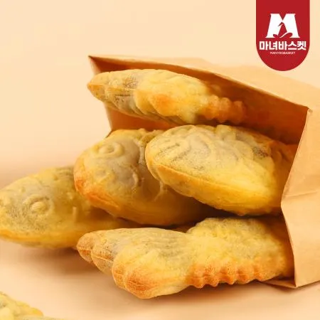 [마녀바스켓] 속이 꽉 찬 용궁에서 온 붕어빵(팥) 1050g (15개입) 이미지
