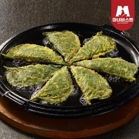 [마녀바스켓] 사옹원 부침명장 깻잎전 400g