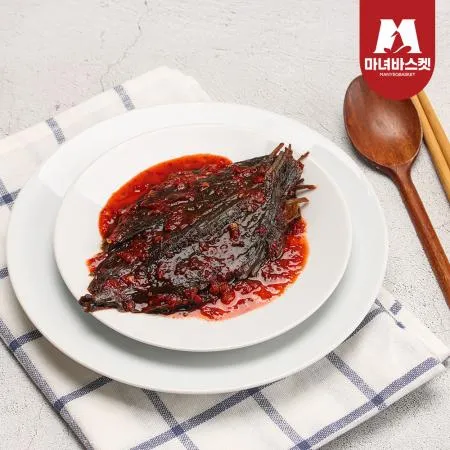 [마녀바스켓] 밥도둑 반찬 깻잎무침 1kg 이미지