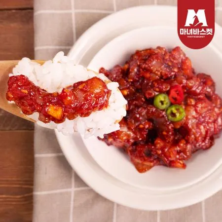 [마녀바스켓] 오동통 낙지젓갈 500g 이미지