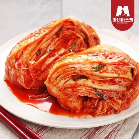 [마녀바스켓] 깔끔하고 매콤 시원한 용김치 포기김치 10kg (찌개용/반찬용)