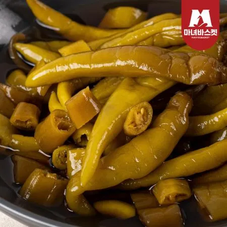 [마녀바스켓] 밥도둑 간장고추장아찌 1kg 이미지