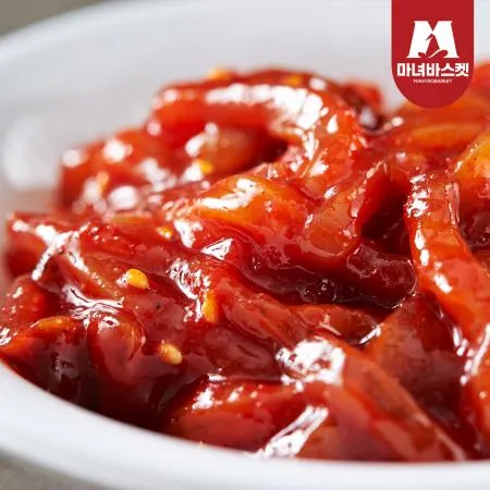 [마녀바스켓] 밥도둑 오징어젓갈 500g 이미지