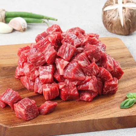 [마녀바스켓] 프리미엄 1++ 한우국거리 300g (냉장)