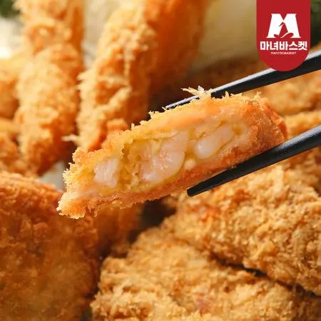 [마녀바스켓] 통살 새우까스 1kg (20개입) 이미지