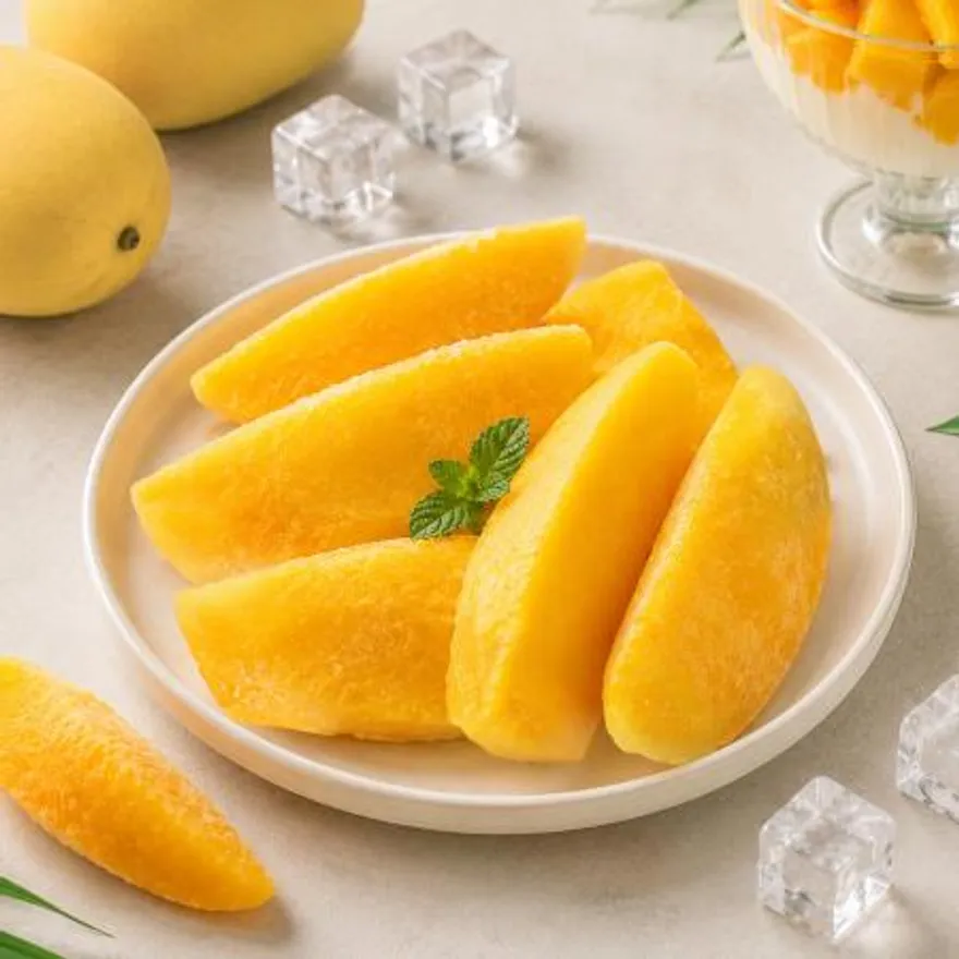 망고 슬라이스 (냉동) 1kg 이미지