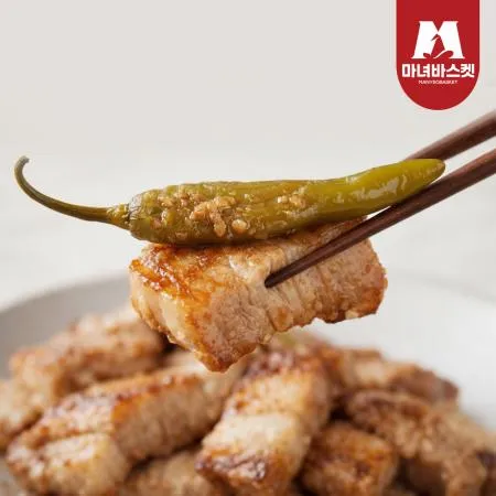 [마녀바스켓] 별미반찬 구수한 된장고추 500g 이미지