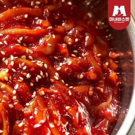 [마녀바스켓] 밥도둑 오징어젓갈 500g 이미지