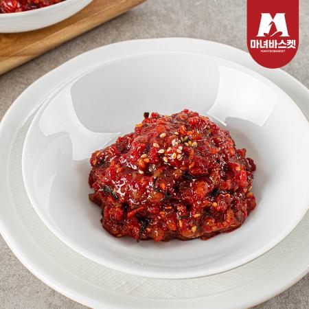 [마녀바스켓] 밥도둑 비빔 낙지젓갈 500g