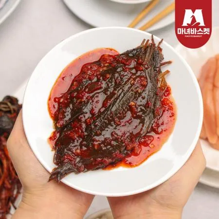[마녀바스켓] 밥도둑 반찬 깻잎무침 1kg 이미지