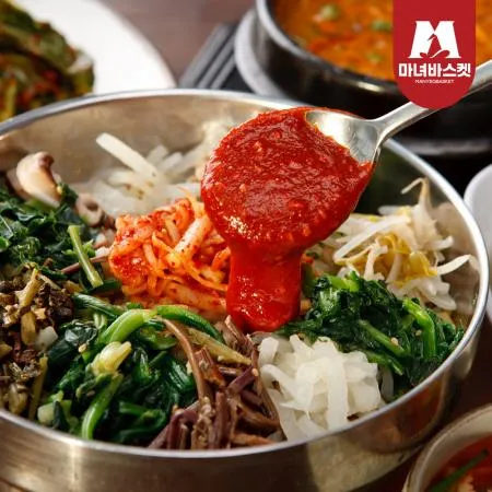 [마녀바스켓] 산채비빔 맛다시 90g x10개 이미지