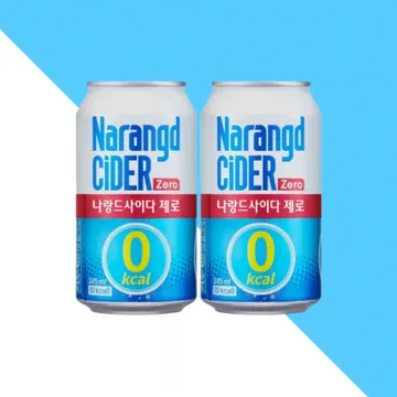 나랑드사이다 제로 345ml 24개