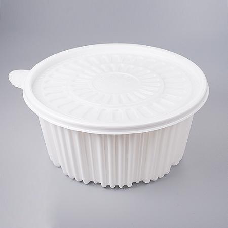 [오늘도착] [BFP]220파이 일회용 탕용기 중(백색) 200개 세트[몸통+뚜껑]