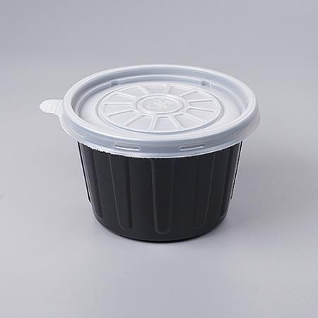 [오늘도착]JH 일회용 105파이 국물용기 소스컵 대 흑색 1000개세트[합포장]