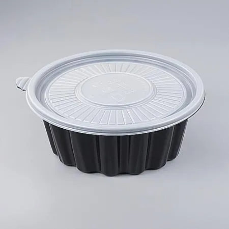 [오늘도착] [COM] 냉면용기 195파이 (흑색_소) 200개세트 (합포장)