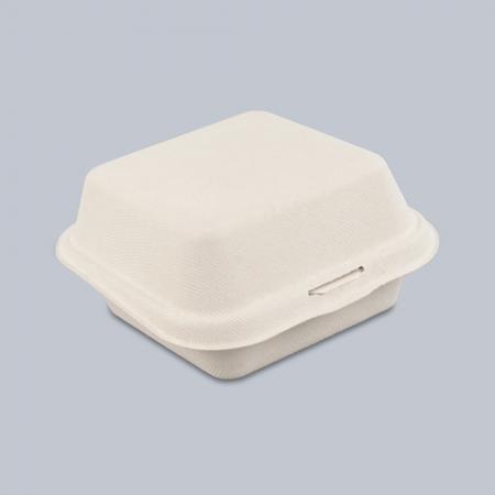 [오늘도착] 펄프 햄버거용기 CN B-003 크라프트 500개