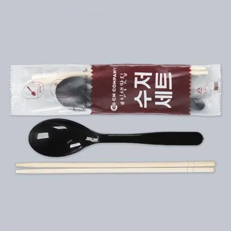 [오늘도착] 일회용수저 젓가락세트 [CN/인생맛집] 500개