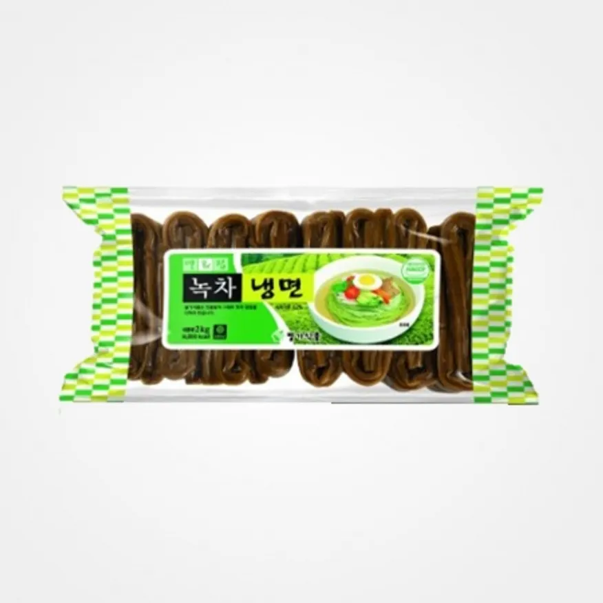❤️초특가❤️별가식품 녹차냉면 2kg (냉동) 10개/BOX 이미지