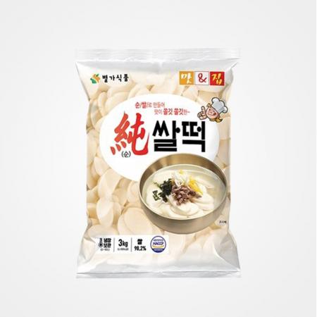 ❤️초특가❤️별가 순쌀 떡국떡 3kg