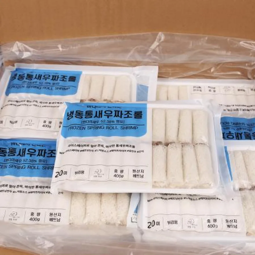 통새우 짜조롤 400g 20개입 키친보이즈 이미지