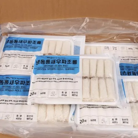 통새우 짜조롤 400g 20개입 키친보이즈 이미지