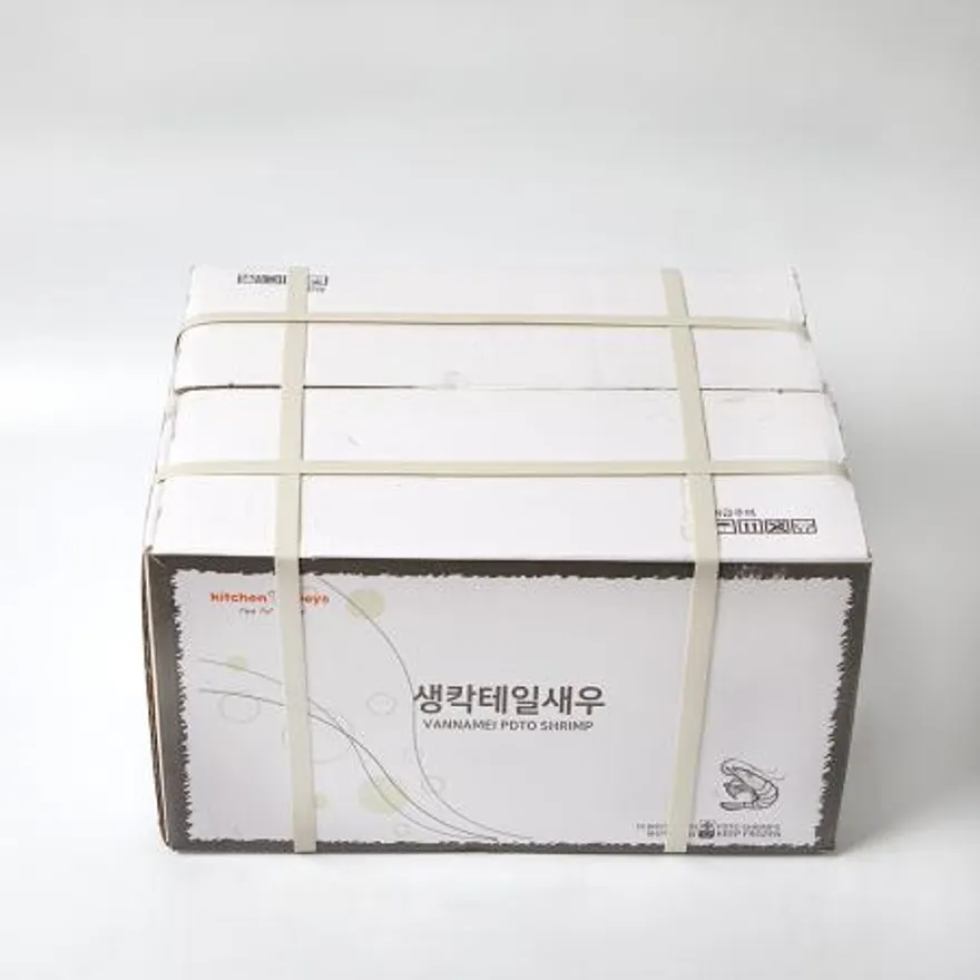 생 칵테일새우 26/30 블럭 1.8kg PDTO BLOCK 키친보이즈 이미지