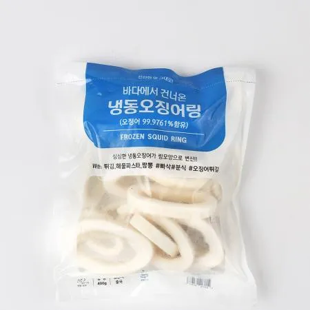 냉동 오징어링 400g