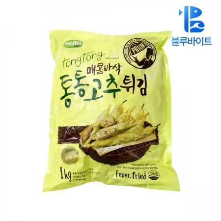 세진 통통 고추 튀김 1kg 분식 업소용 대용량