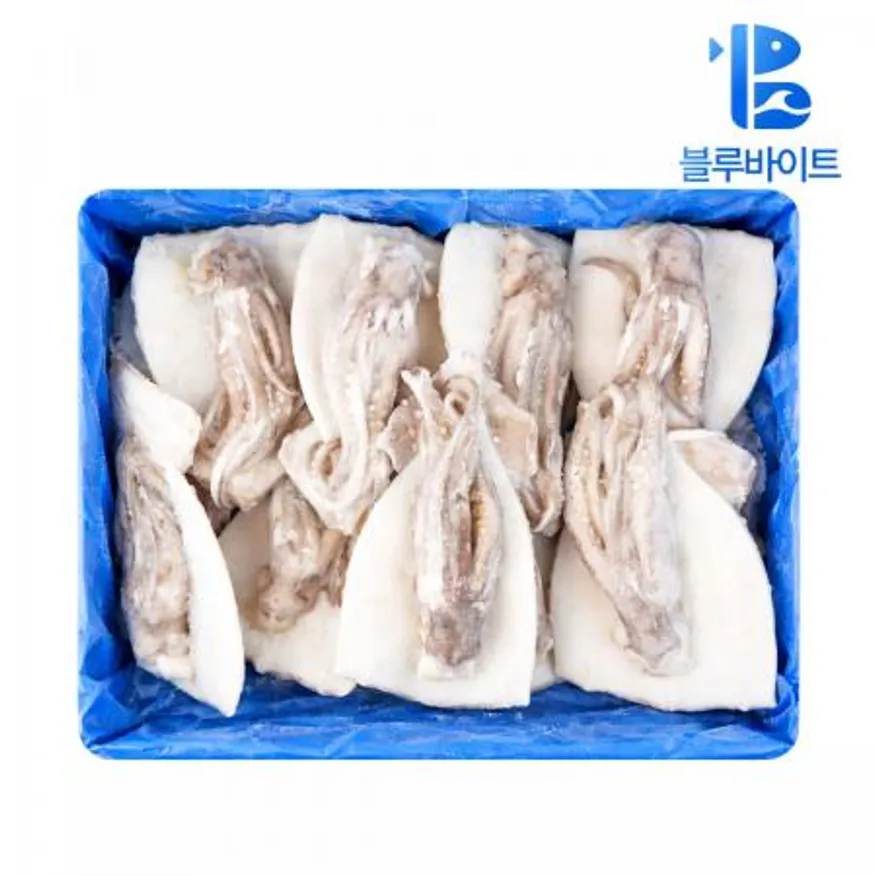 냉동 할복오징어 4kg 선동 손질오징어 20/24미 이미지