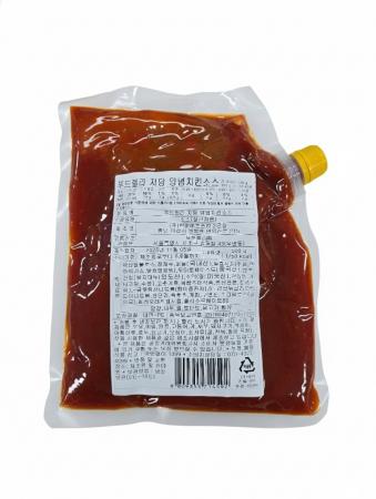 푸드렐라 저당 양념치킨소스 500g