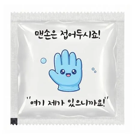 일회용 비닐장갑 간편형 포켓 위생장갑 2000팩 화이트