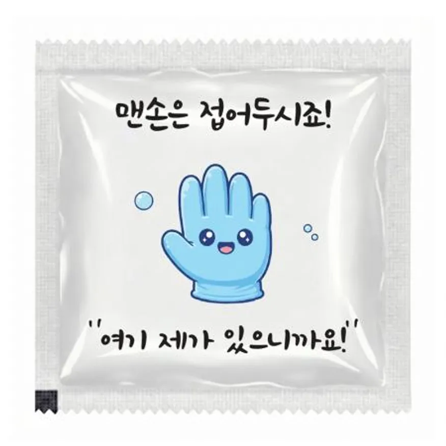 일회용 비닐장갑 간편형 포켓 위생장갑 2000팩 화이트 이미지