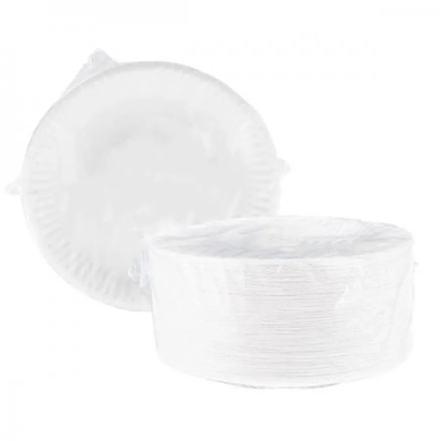 일회용 종이접시 15cm 500개 이미지