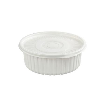 220Ø 원형탕용기 소 1.8L (백색) 200세트 DS-368