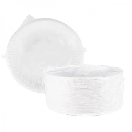 일회용 종이접시 18cm 500개 이미지