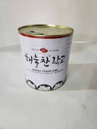 초밥용 락교 캔 3kg 1캔X6개 (1박스)