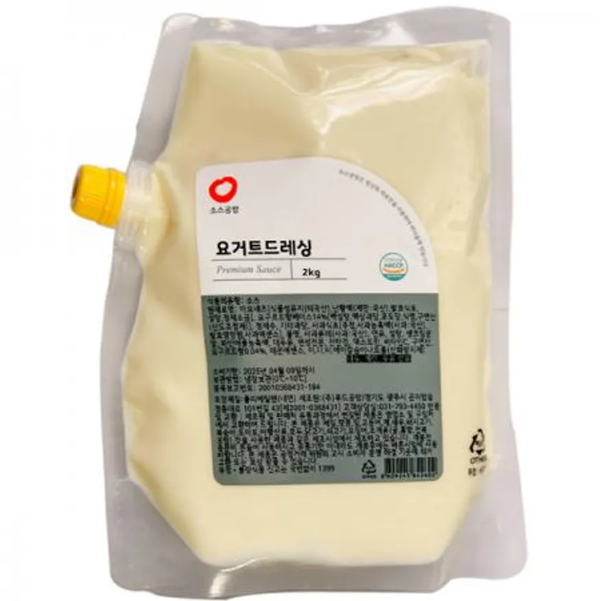 푸드공방 소스공방 요거트 드레싱 (2kg) 이미지