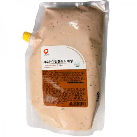 푸드공방 소스공방 사우전아일랜드 드레싱 (2kg)
