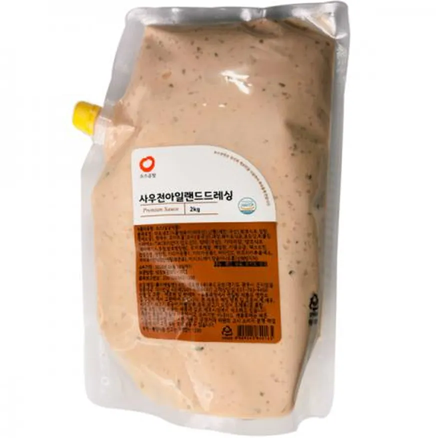 푸드공방 소스공방 사우전아일랜드 드레싱 (2kg) 이미지