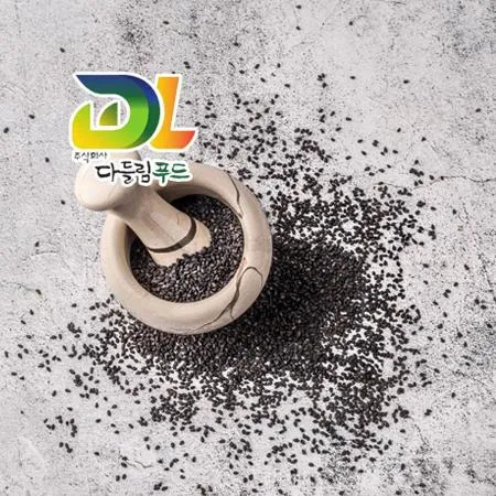 다들림 참 볶음검정깨(중국산) 1kg 이미지