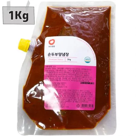 푸드공방 소스공방 순두부  양념장 (1Kg)