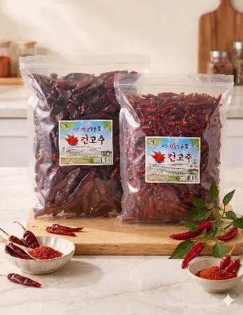 다들림 햇빛담음 참 건고추(중국산) 1kg