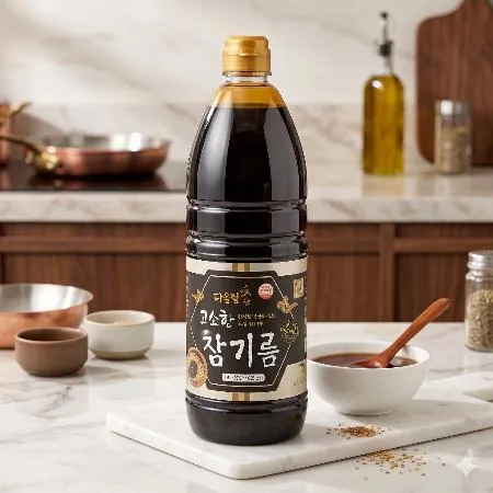 다들림 참 고소한참기름(깨분참기름) 1.8L