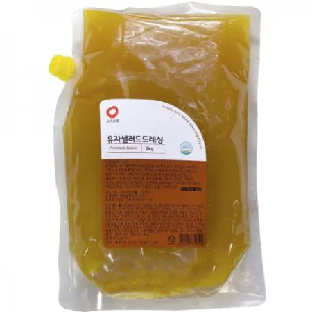 푸드공방 소스공방 유자샐러드 드레싱 (2kg)